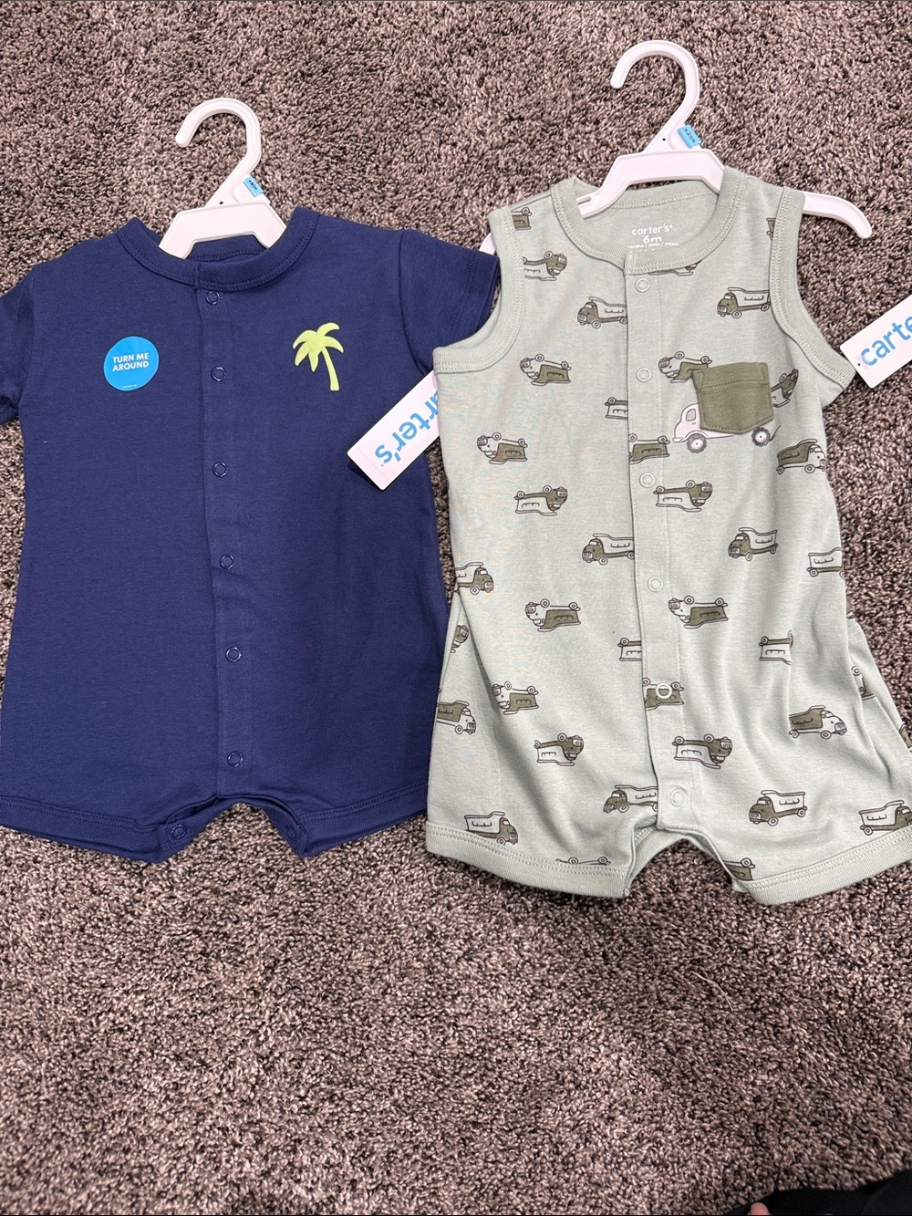 NWT Set of 2 Carter's size 6 months outfits